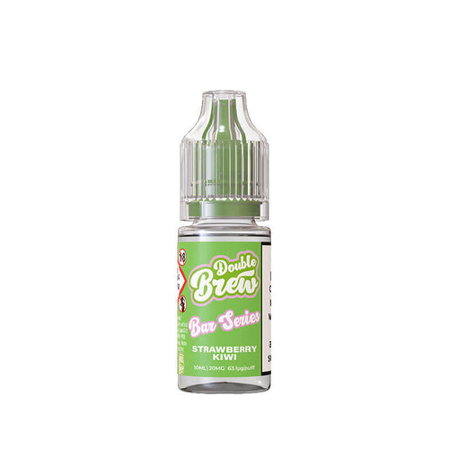 Ohm Brew Double Brew Strawberry Kiwi 10ml Nic Salt E-Liquid