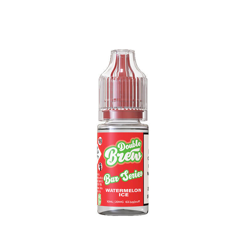 Ohm Brew Double Brew Watermelon Ice 10ml Nic Salt E-Liquid