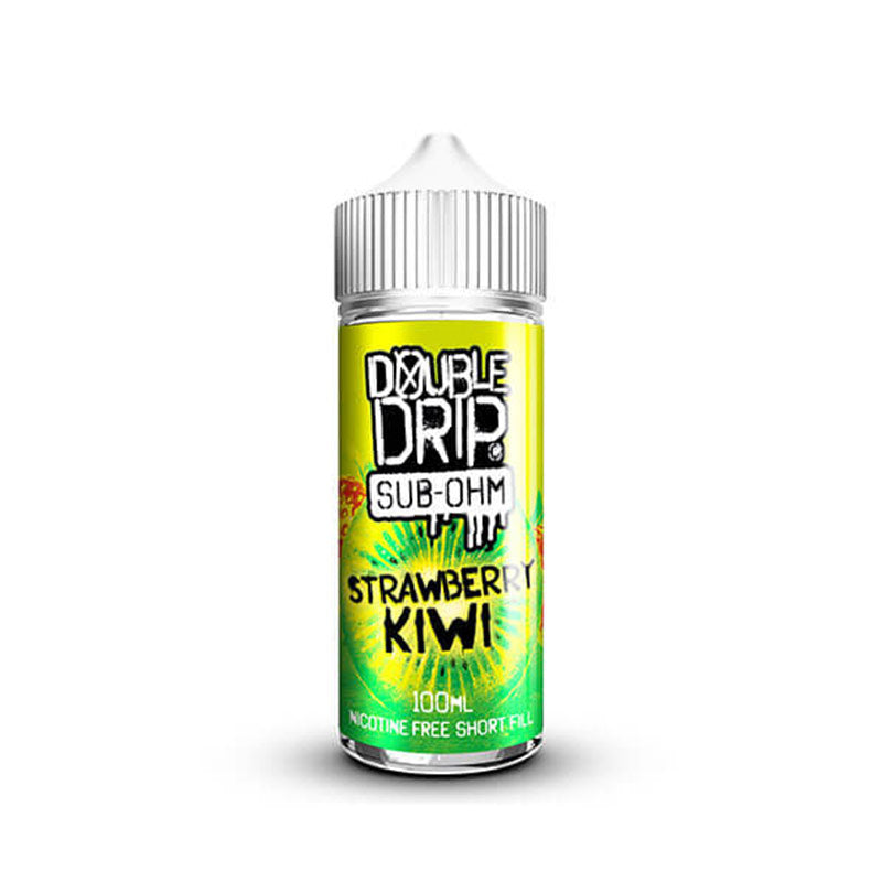 Double Drip Strawberry Kiwi 100ml Shortfill