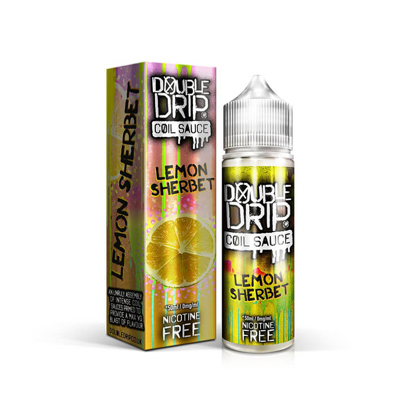 Double Drip Lemon Sherbet Short Fill E-Liquid 50ml