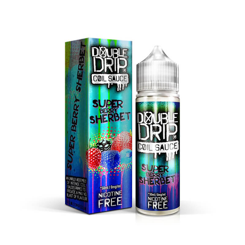 Double Drip Super Berry Sherbet Short Fill E-Liquid 50ml