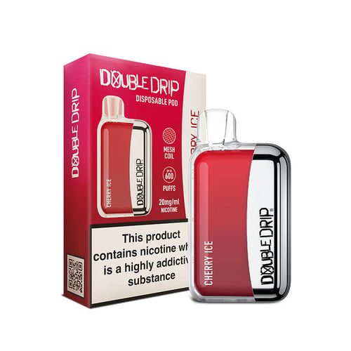 Double Drip Cherry Ice Disposable Vape 20mg