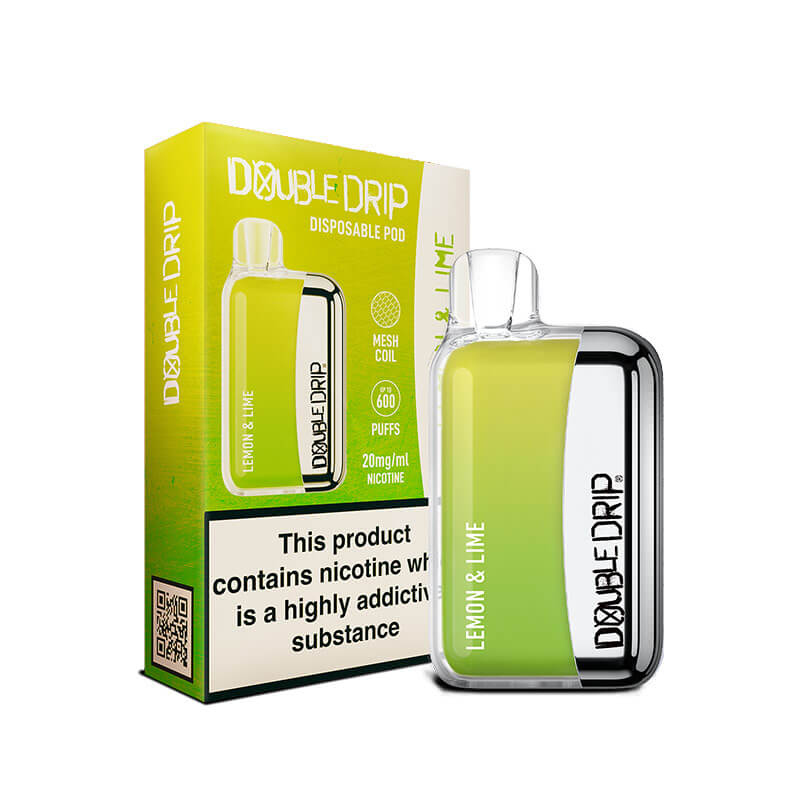 Double Drip Lemon & Lime Disposable Vape 20mg