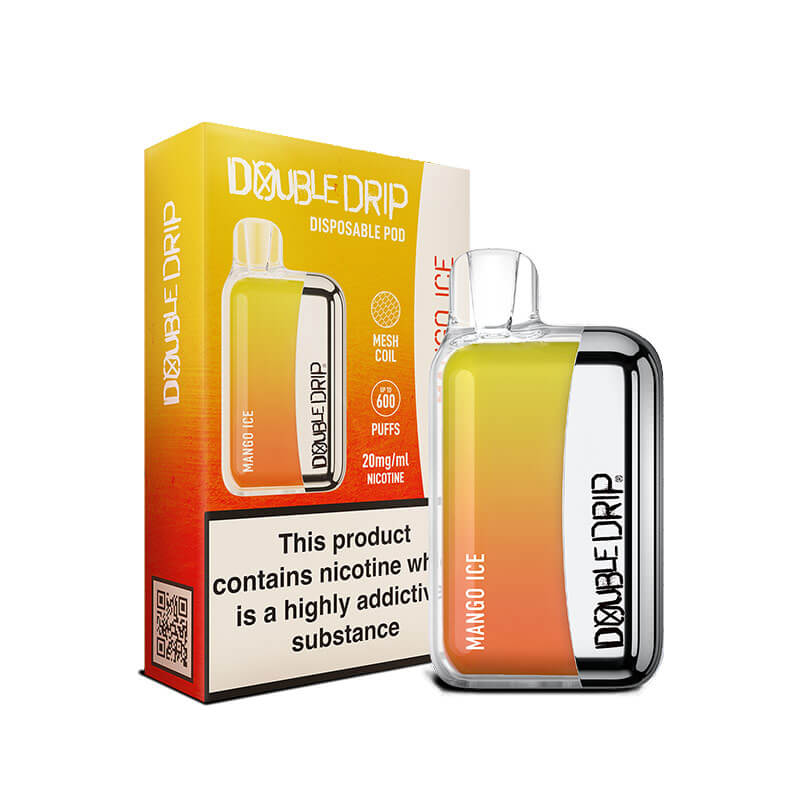 Double Drip Mango Ice Disposable Vape 20mg