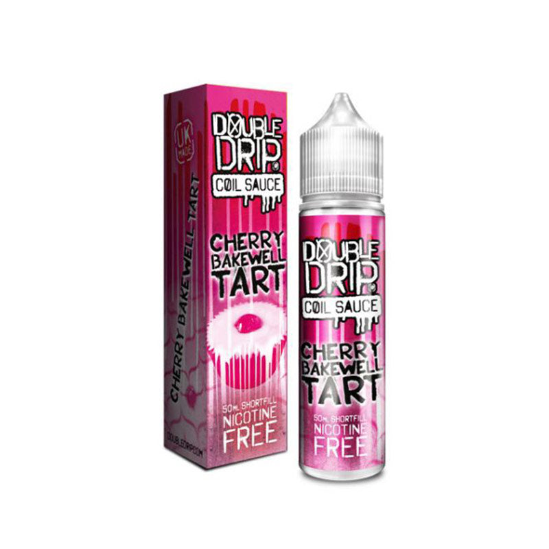 Double Drip Cherry Bakewell Tart Shortfill E-Liquid