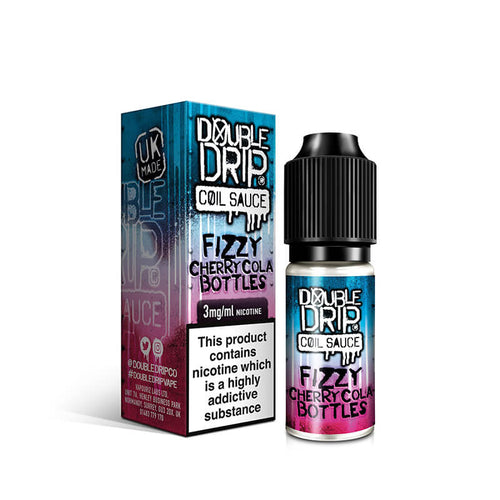 Double Drip Fizzy Cherry Cola Bottles E-Liquid 10ml