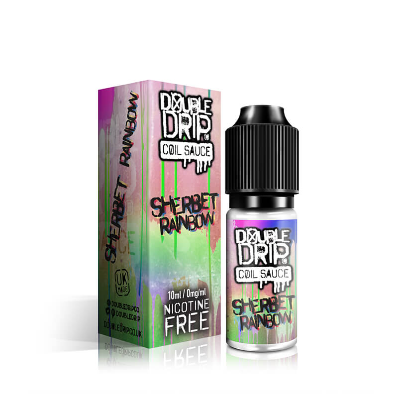 Double Drip Sherbet Rainbow E-Liquid 10ml