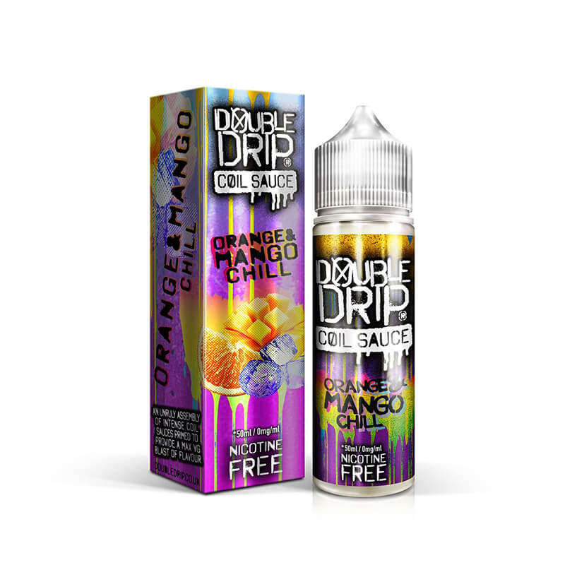 Double Drip Orange & Mango Chill Short Fill E-Liquid 50ml