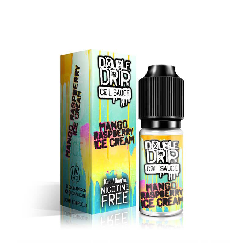 Double Drip Mango Raspberry Ice Cream E-Liquid 10ml