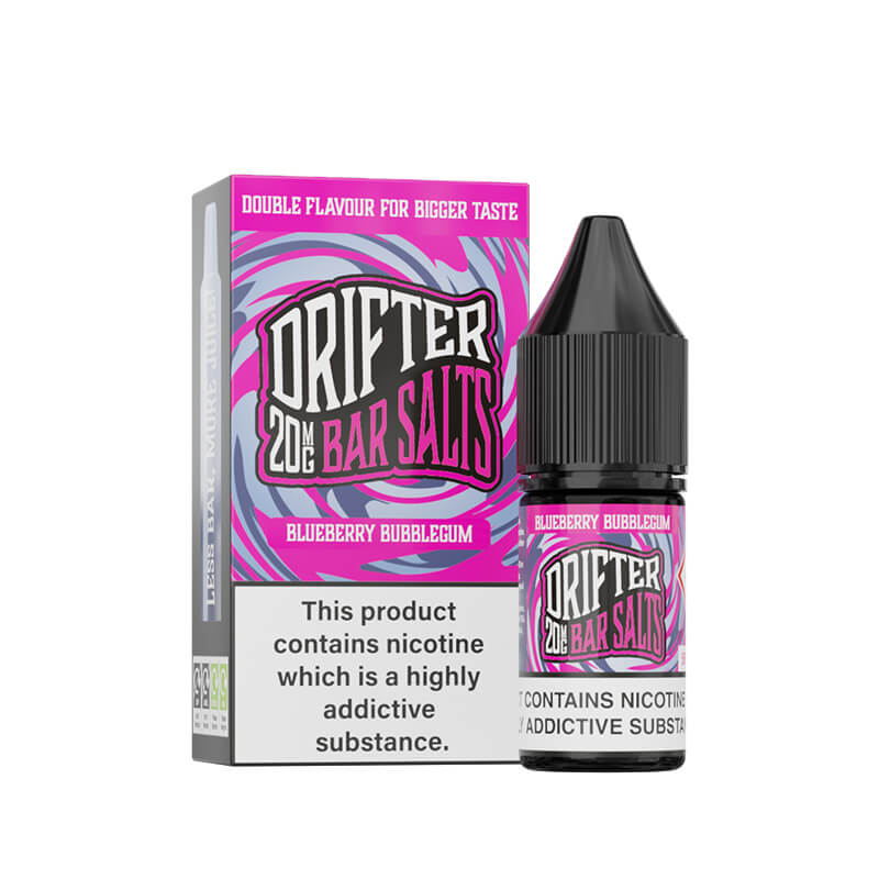 Drifter Bar Salts Blueberry Bubblegum 10ml Nic salt E-Liquid