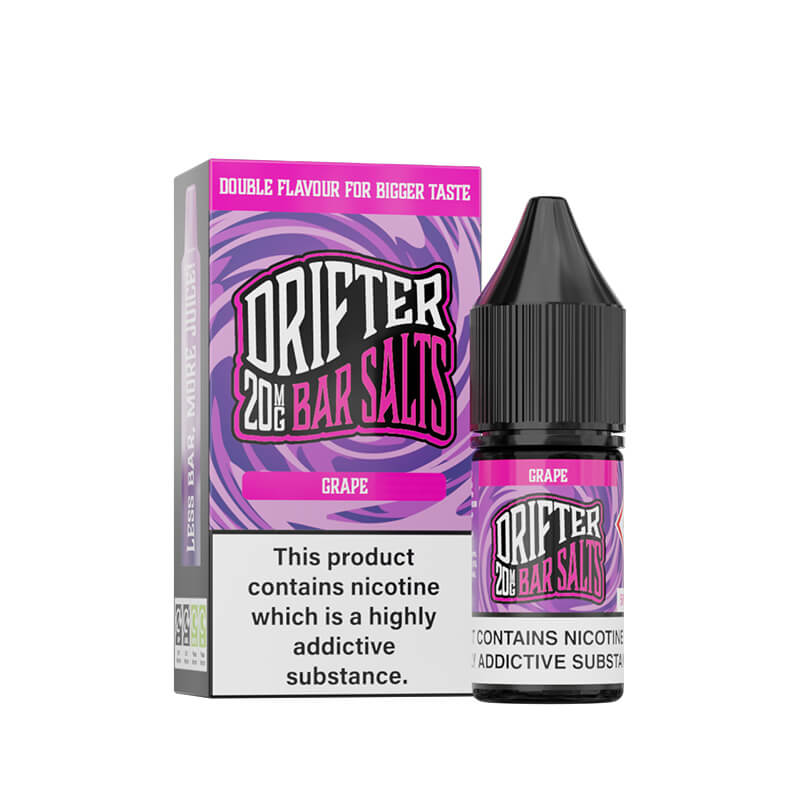 Drifter Bar Salts Grape 10ml Nic salt E-Liquid