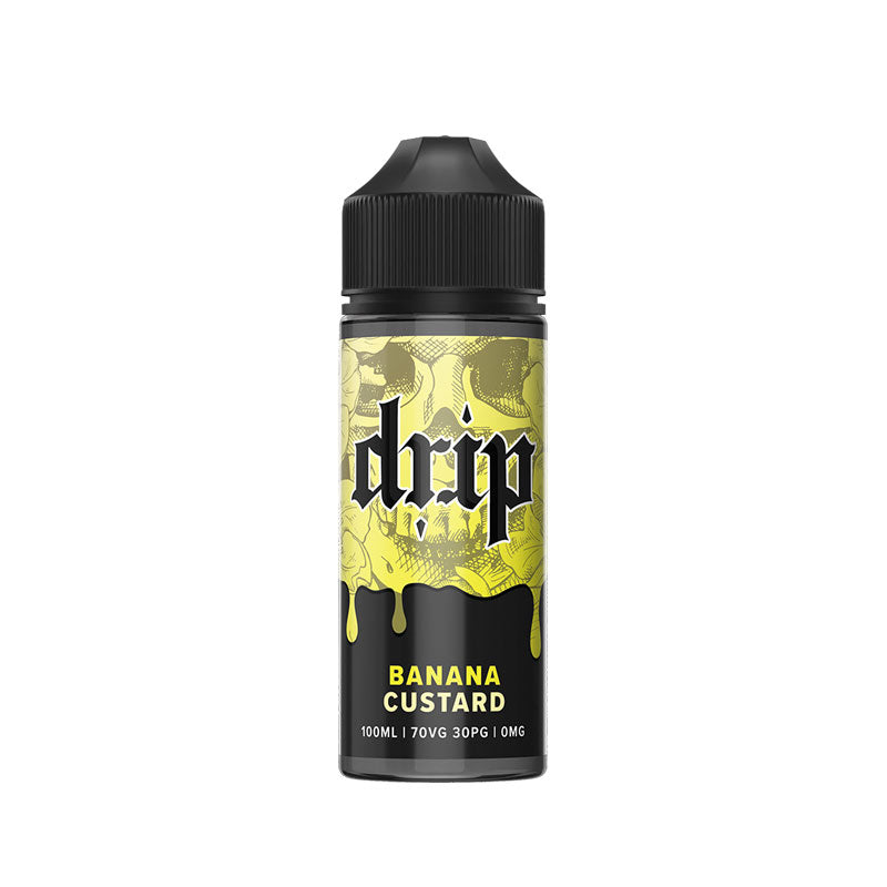 Drip Banana Custard 100ml Shortfill E-Liquid