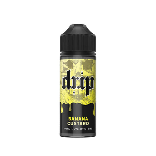 Drip Banana Custard 100ml Shortfill E-Liquid