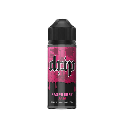 Drip Raspberry Jam 100ml Shortfill E-Liquid