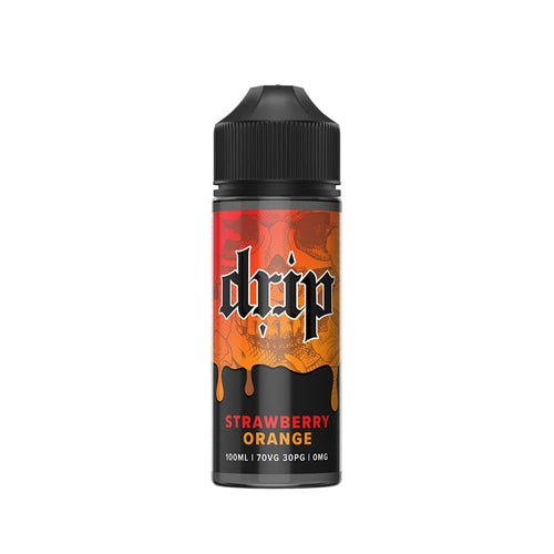 Drip Strawberry Orange 100ml Shortfill E-Liquid