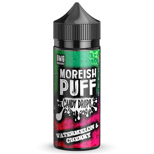 Moreish Puff Candy Drops Watermelon & Cherry E-Liquid Shortfill 100ml