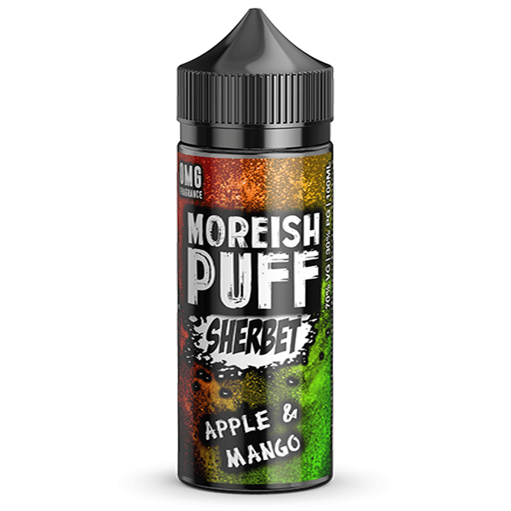 Moreish Puff Sherbet Apple & Mango E-Liquid Shortfill 100ml