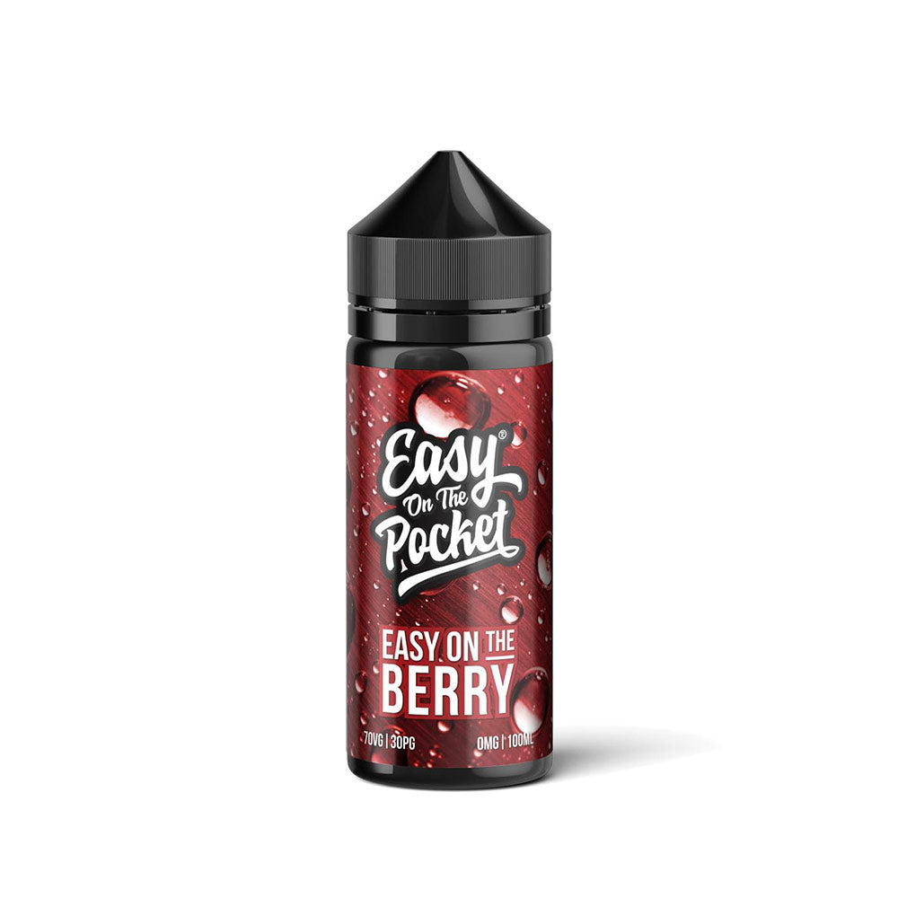 Easy On The Pocket Easy On The Berry – Apple & Blackcurrant 100ml Shortfill E-Liquid