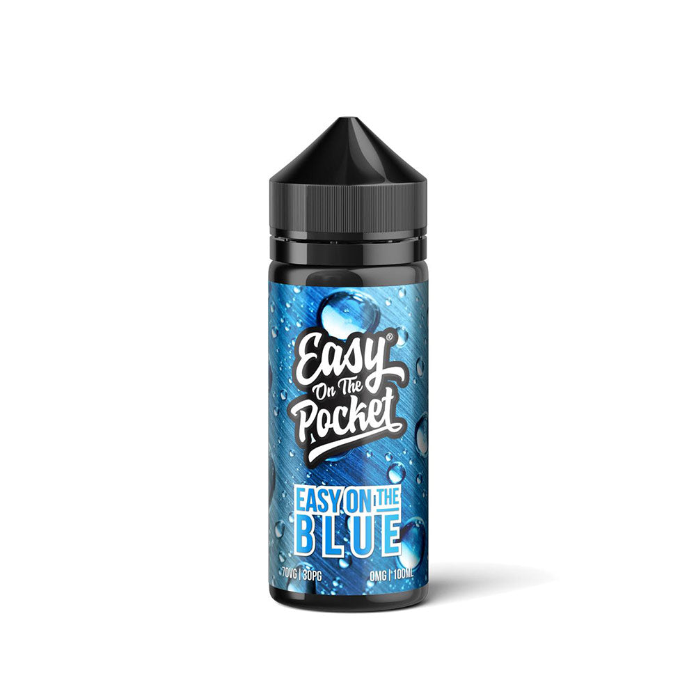 Easy On The Pocket Easy On The Blue - Blue Raspberry Slush 100ml Shortfill E-Liquid