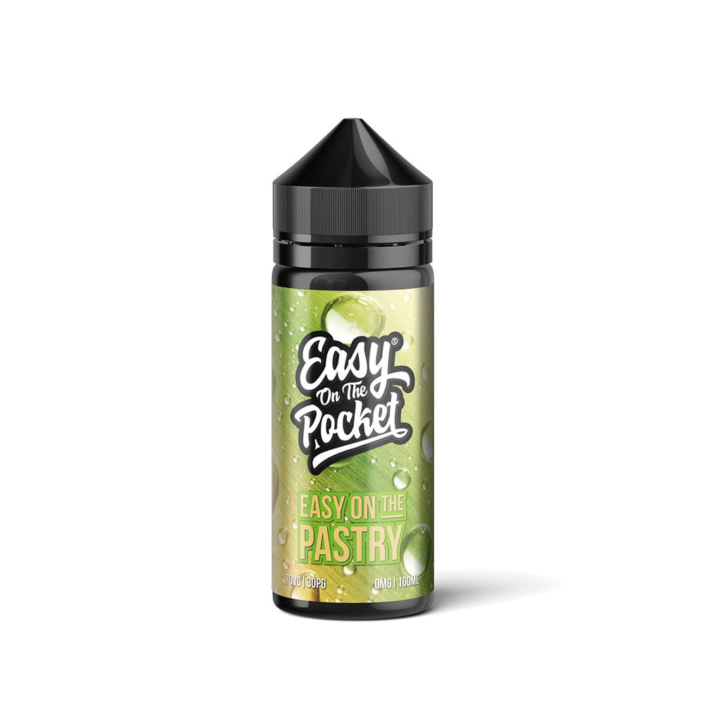 Easy On The Pocket Easy On The Pastry – Apple Pie & Custard 100ml Shortfill E-Liquid