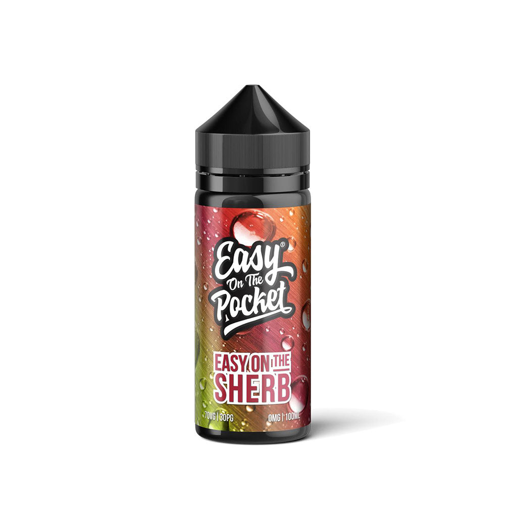 Easy On The Pocket Easy On The Sherb – Rainbow Sherbet 100ml Shortfill E-Liquid