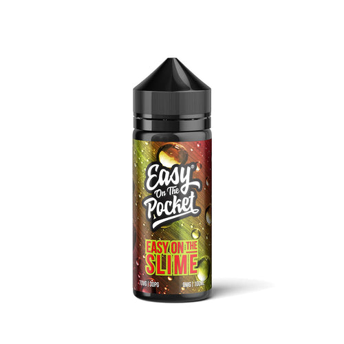 Easy On The Pocket Easy On The Slime – Strawberry & Lime 100ml Shortfill E-Liquid