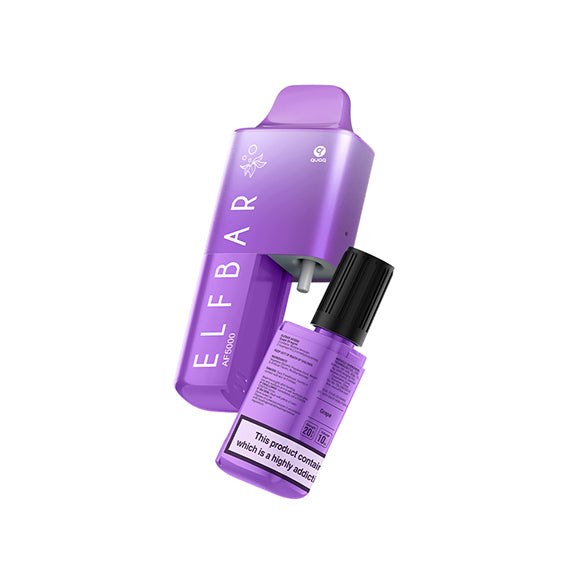 Elf Bar AF5000 Grape Disposable Vape 20mg