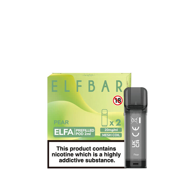 Elf Bar Elfa Pear Prefilled Pods 20mg - 2 Pack