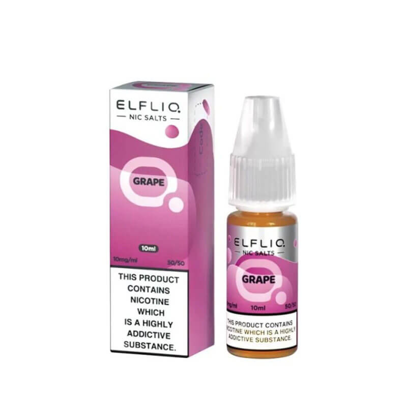 Elf Bar ElfLiq Grape Nic Salt E-Liquid