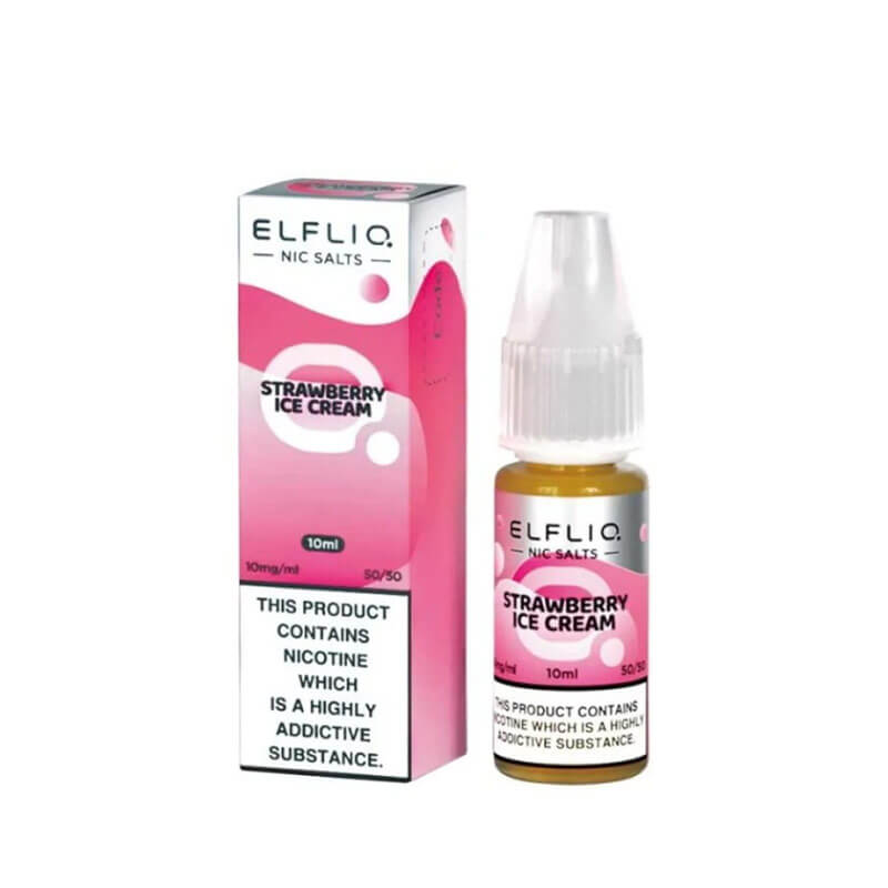 Elf Bar ElfLiq Strawberry Snoow Nic Salt E-Liquid