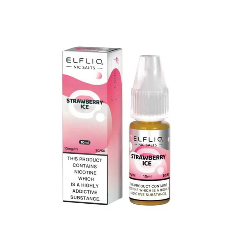 Elf Bar ElfLiq Strawberry Ice Nic Salt E-Liquid