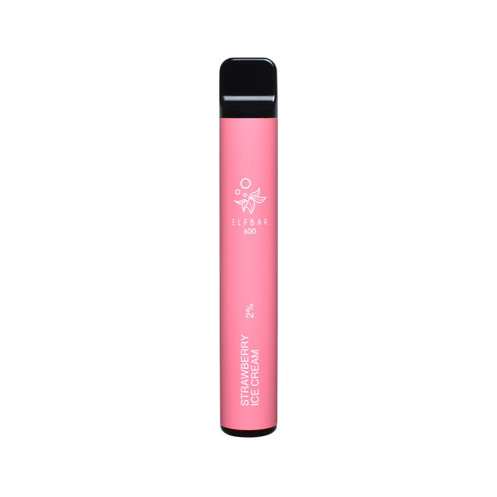 Elf Bar 600 Strawberry Ice-Cream Disposable Vape