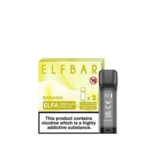 Elf Bar Elfa Banana Prefilled Pods 20mg