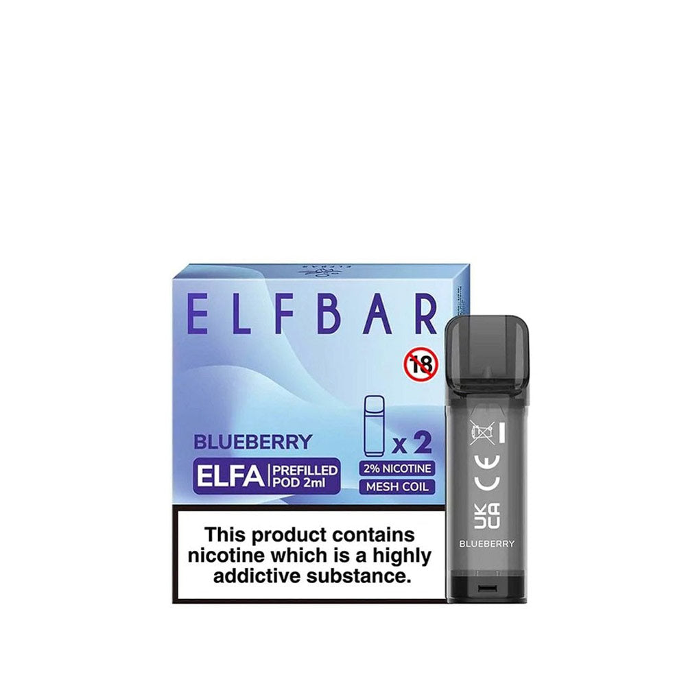 Elf Bar Elfa Blueberry Prefilled Pods 20mg