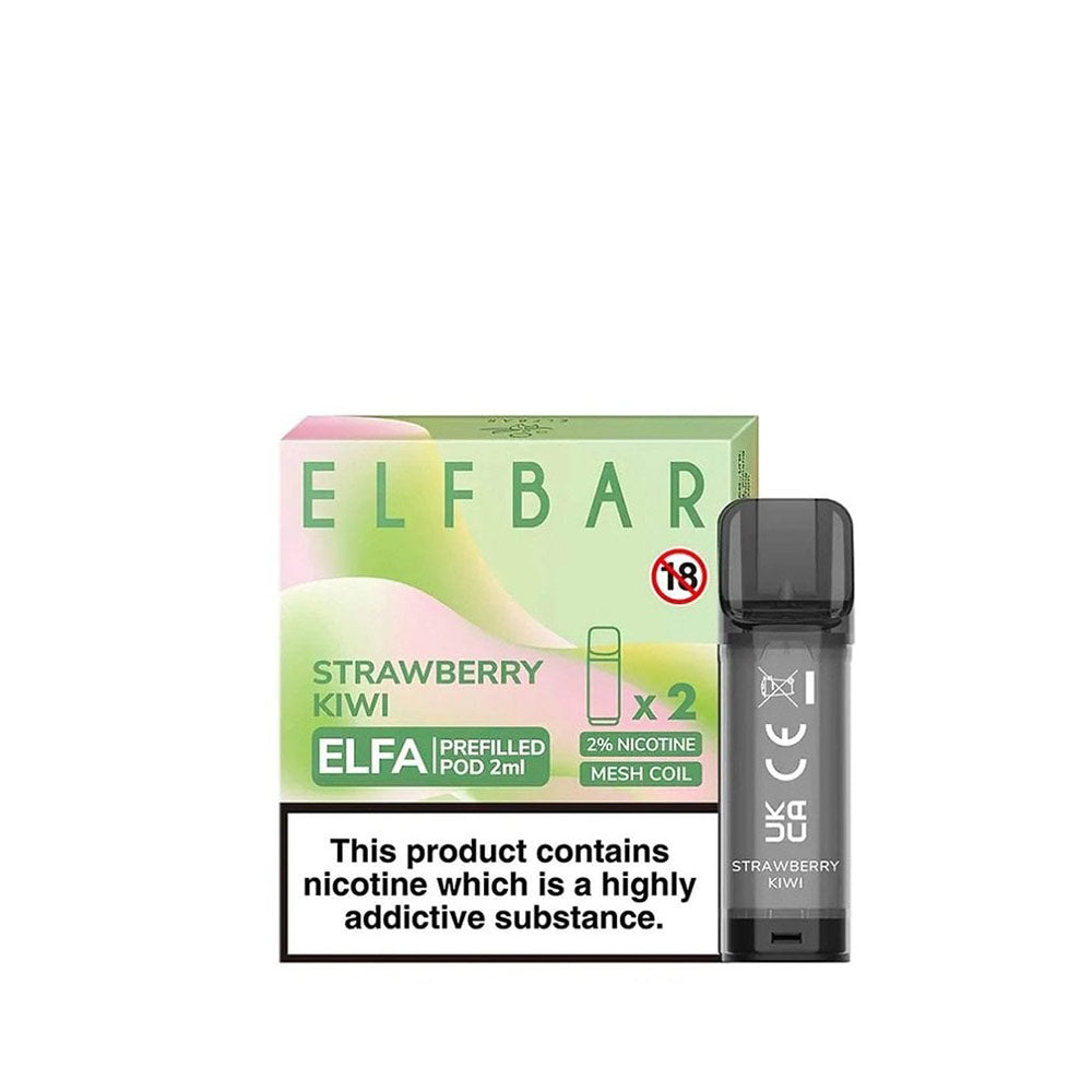 Elf Bar Elfa Strawberry Kiwi Prefilled Pods 20mg