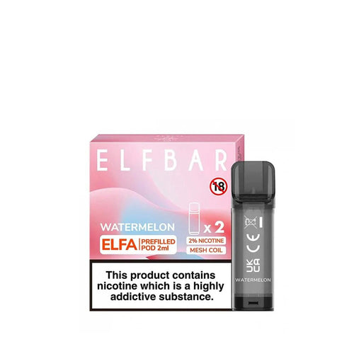 Elf Bar Elfa Watermelon Prefilled Pods 20mg