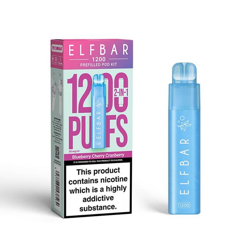 Elf Bar 1200 2-in-1 Prefilled Pod Vape Kit