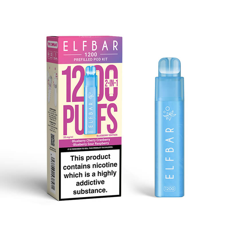 Elf Bar 1200 2-in-1 Prefilled Pod Vape Kit