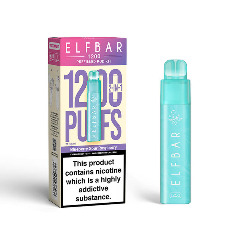 Elf Bar 1200 2-in-1 Prefilled Pod Vape Kit