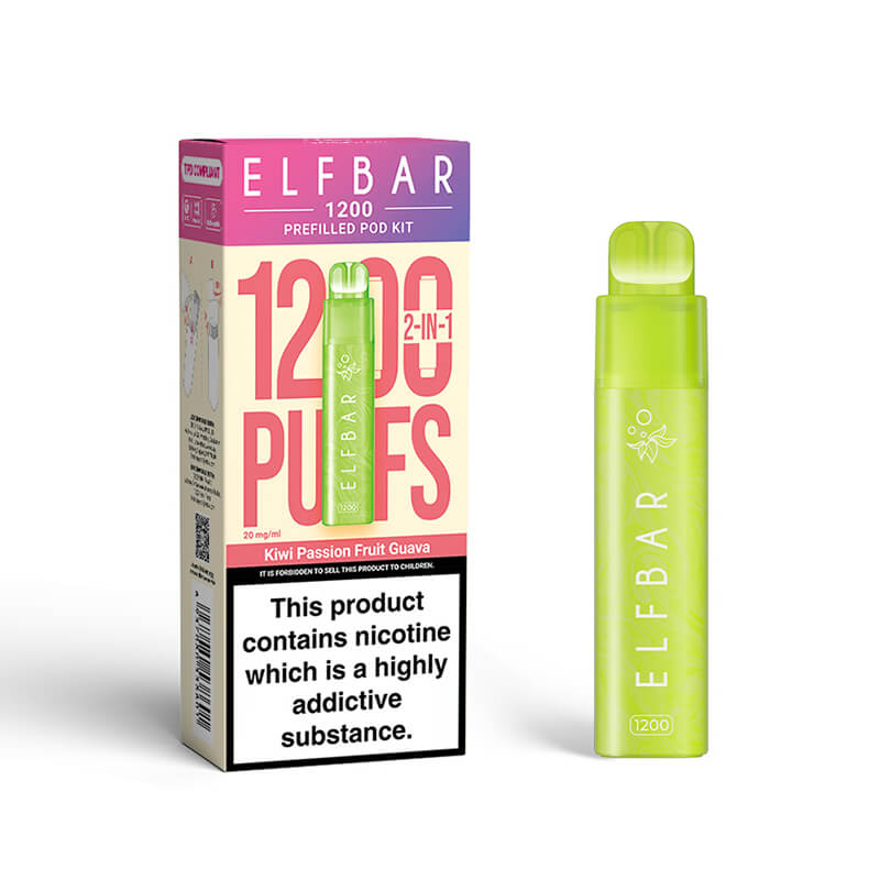 Elf Bar 1200 2-in-1 Prefilled Pod Vape Kit