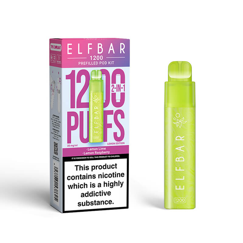 Elf Bar 1200 2-in-1 Prefilled Pod Vape Kit