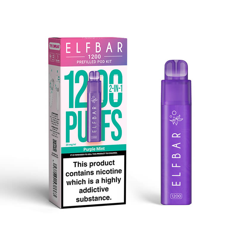 Elf Bar 1200 2-in-1 Prefilled Pod Vape Kit