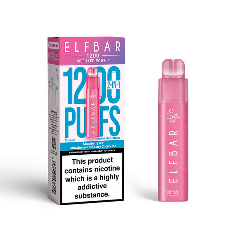 Elf Bar 1200 2-in-1 Prefilled Pod Vape Kit