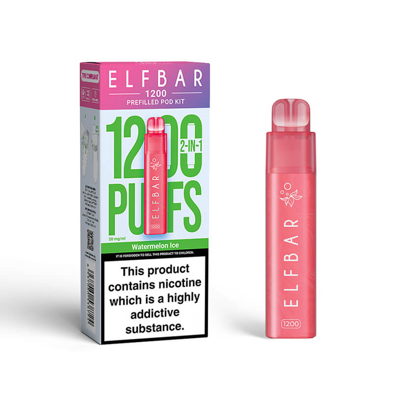 Elf Bar 1200 2-in-1 Prefilled Pod Vape Kit