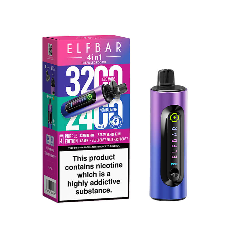 Elf Bar 4in1 Prefilled Pod Vape Kits