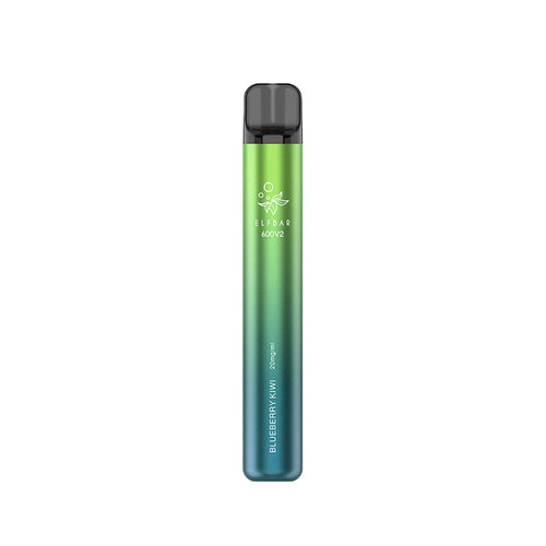 Elf Bar 600 V2 Blueberry Kiwi Disposable Vape 20mg