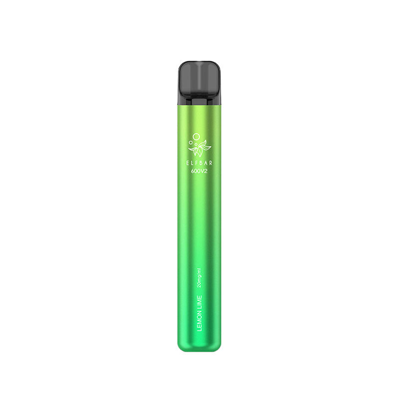 Elf Bar 600 V2 Lemon & Lime Disposable Vape 20mg