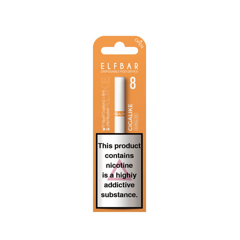 Elf Bar Cigalike Elfbull Ice Disposable Vape 20mg