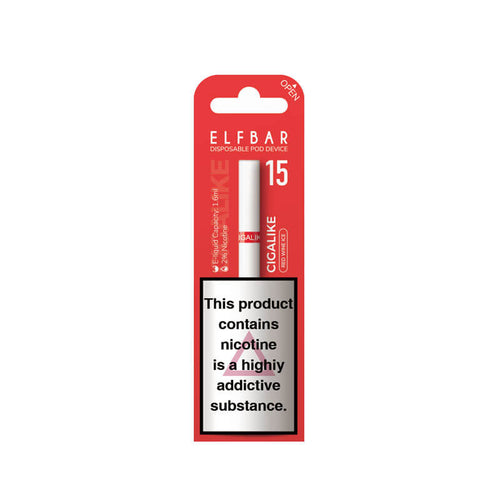 Elf Bar Cigalike Red Wine Ice Disposable Vape 20mg