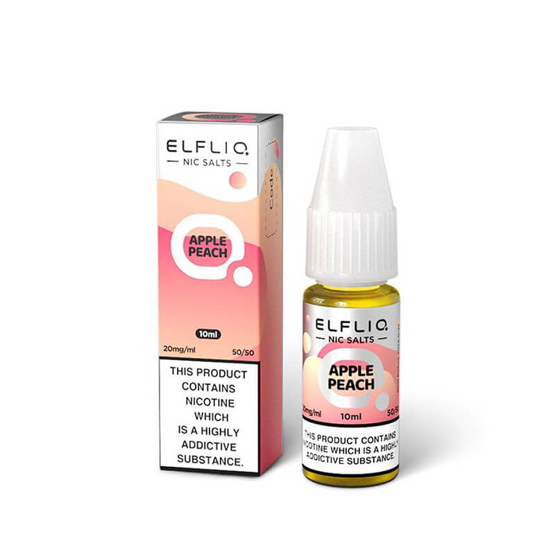 Elf Bar ElfLiq Apple Peach Nic Salt E-Liquid